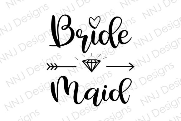 Bride Maid SVG: The Wedding Design Essential for Crafters