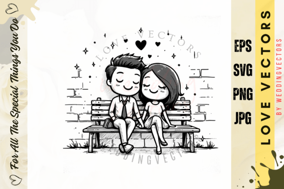 C561: Redefining Wedding Graphics with Minimalist Love