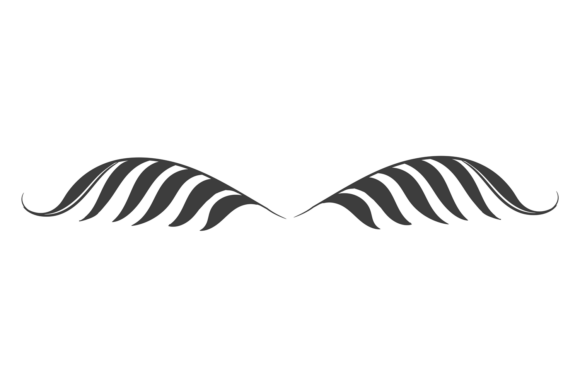 Exotic Foliage Divider: The Elegant Wedding Typeface
