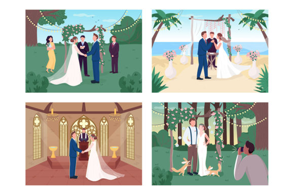 Religious and Civil Wedding Ceremony: A Visual Guide