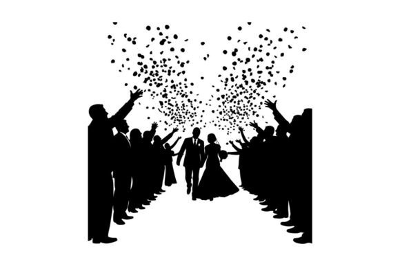 Wedding Celebration Confetti Throw Vecto: A Guide to Festive Design