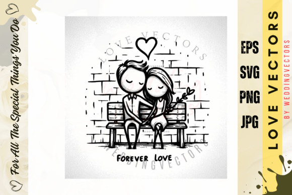 Wedding Couple and Love Vectors - C692: A Designer's Guide