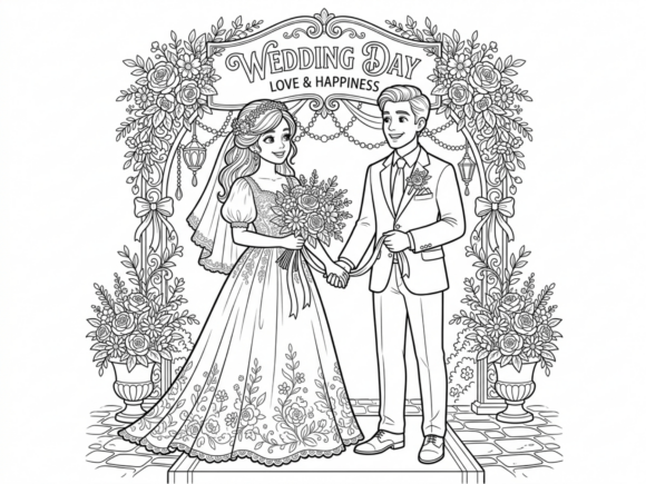 Wedding of the Couple: Capturing Romance in Anime Form